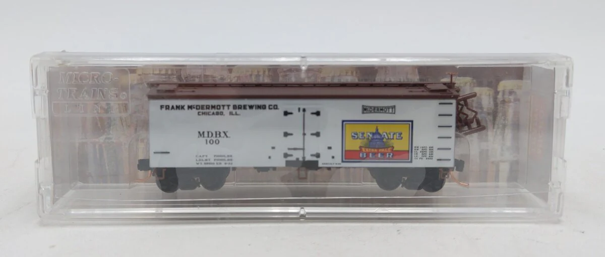 Micro-Trains 05800546 N MDBX 36' Wood Sheathed Ice Reefer #100 LN/Box - Image 4