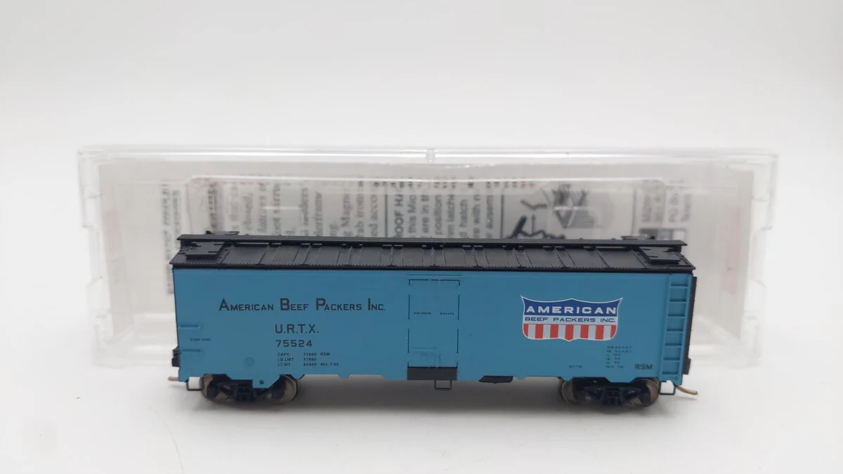Micro-Trains 05900540 N American Beef Packers Inc 40' Steel Ice Reefer #75524 LN/Box