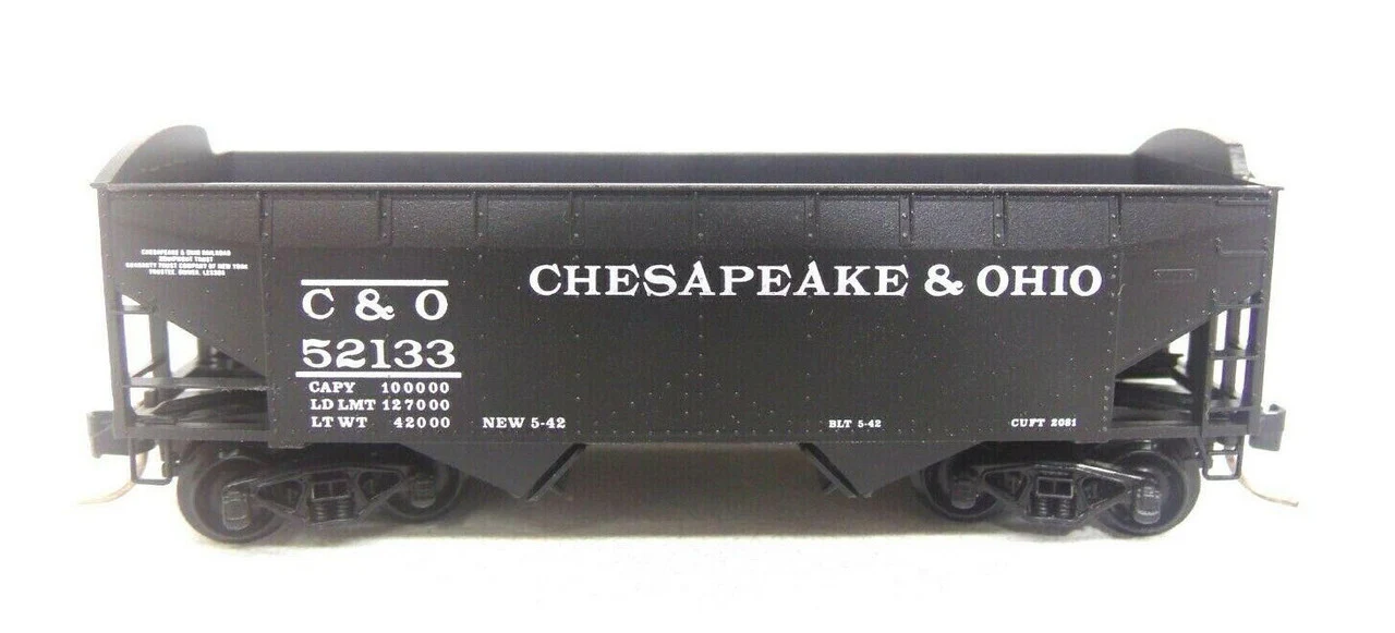 Micro-Trains 08600010 N Chesapeake & Ohio 33' Offset Side Twin Bay Hopper #52133 LN/Box - Image 2