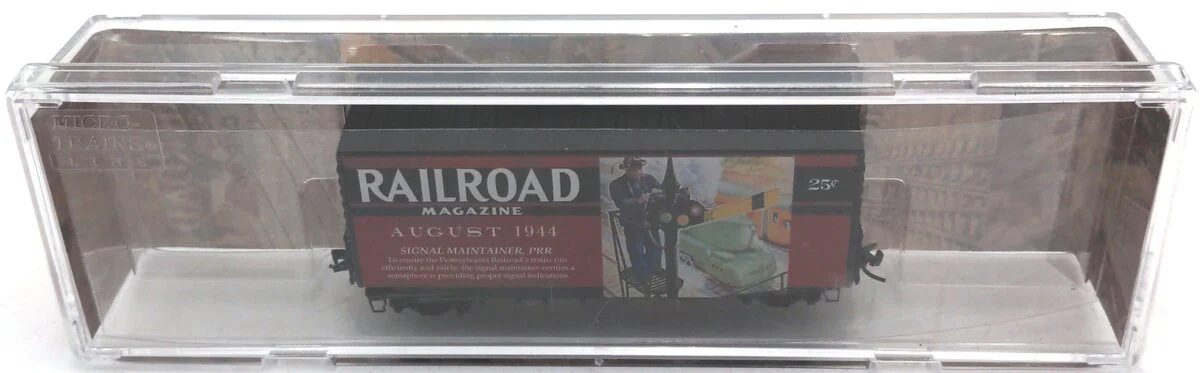 Micro-Trains 10100885 N Railroad Magazine #6 August 1944 40' Hy-Cube Box Car