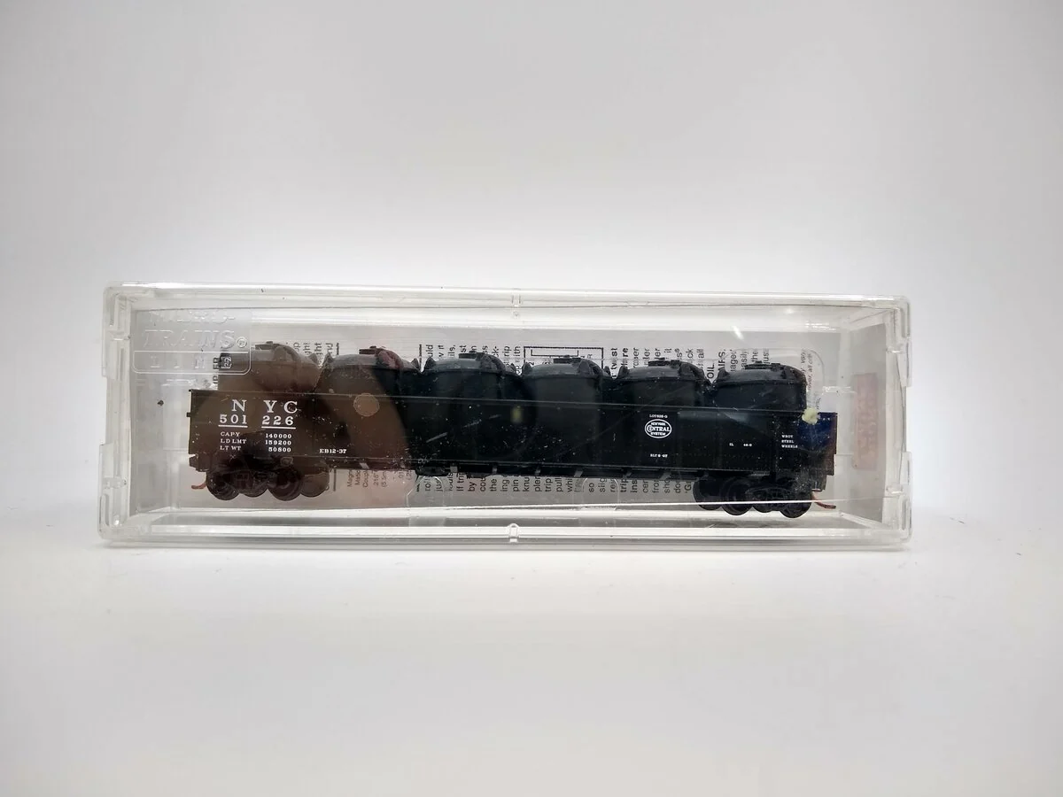 Micro-Trains 10500722 N NYC 50' Steel Side 14 Panel Gondola w/Load #501226 LN/Box