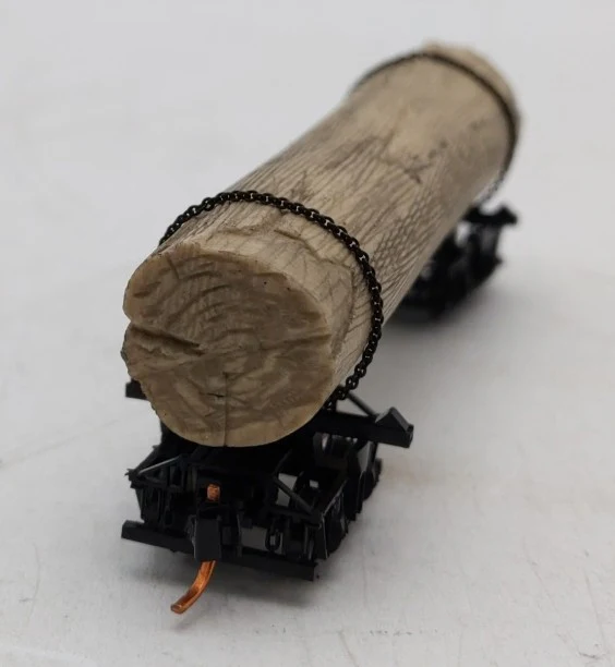 Micro-Trains 11300740 N Scale Undecorated 40' Disconnect Log Car w/Load LN/Box - Image 5