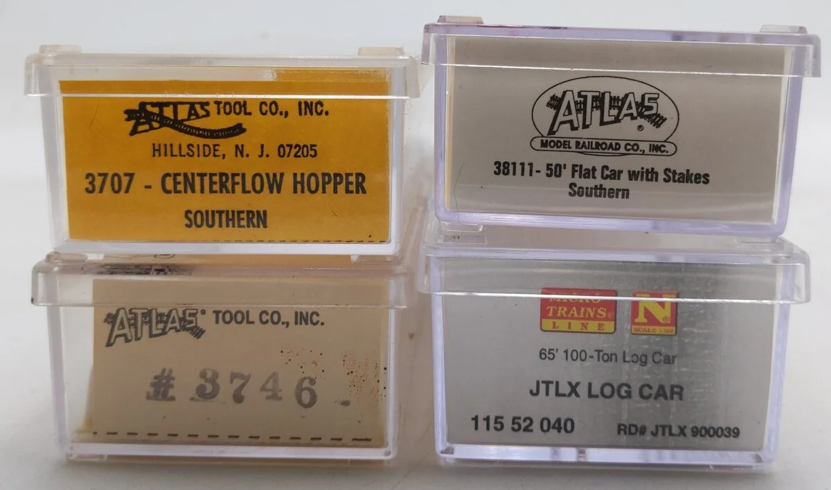 Micro-Trains/Atlas N Scale Freight Cars #51861,900039,59518,91625 [4] VG/Box - Image 7