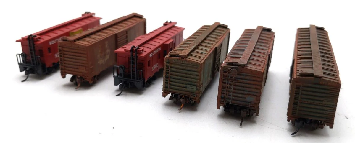 Model Power/Atlas N Scale Custom Freight Cars #346,259,9000,34500,76032,289 [6]/Box - Image 6