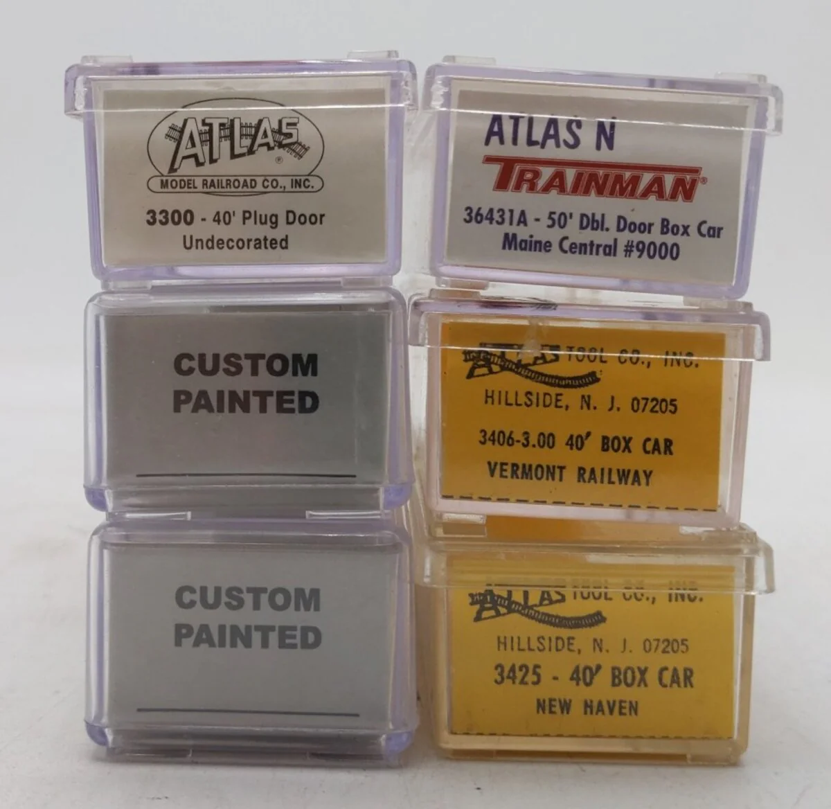 Model Power/Atlas N Scale Custom Freight Cars #346,259,9000,34500,76032,289 [6]/Box - Image 7