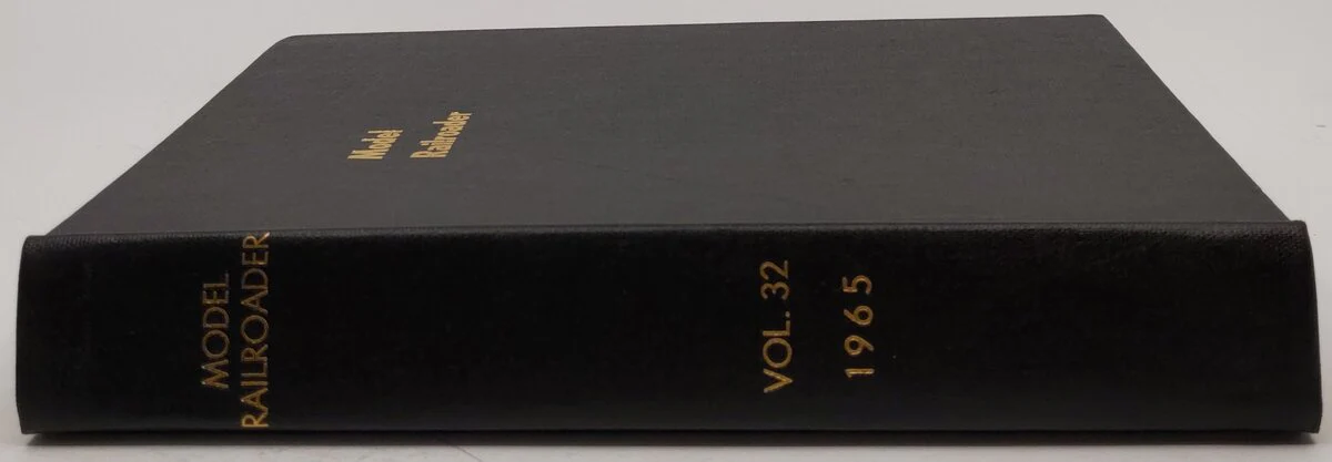 Model Railroader Vol.32 1965 Hardcover Book VG - Image 3