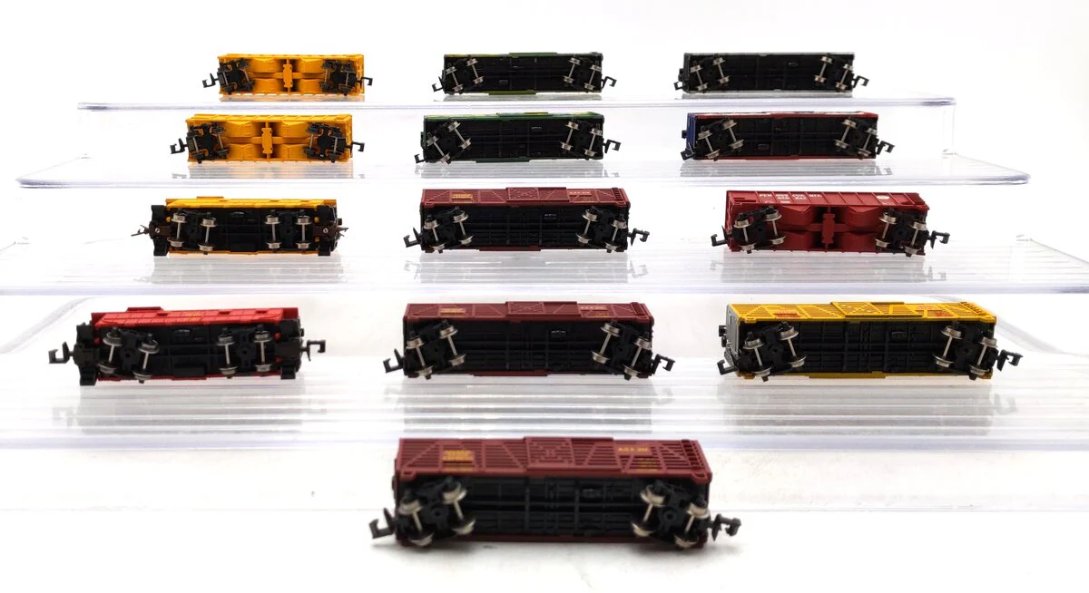MRC N Scale Assorted Freight Cars: 7051, 7084, 7086, 7073, 8010, 7070, 7071 [13] EX - Image 3