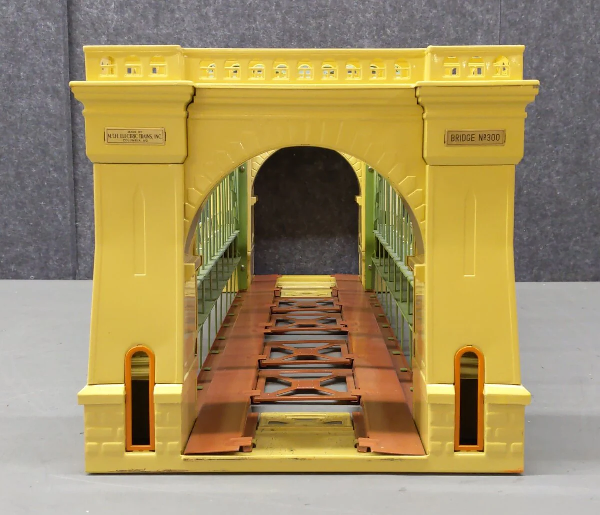 MTH 10-1015 Standard Gauge Large Tinplate Hellgate Bridge #300 EX/Box - Image 2