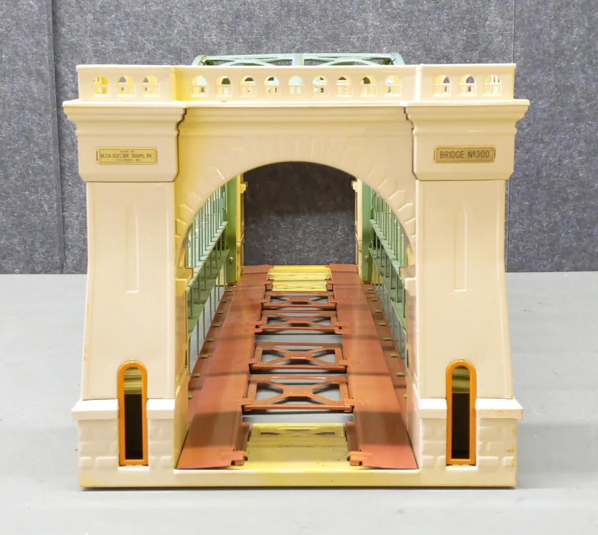 MTH 10-1015 Standard Gauge Large Tinplate Hellgate Bridge #300 EX/Box - Image 4