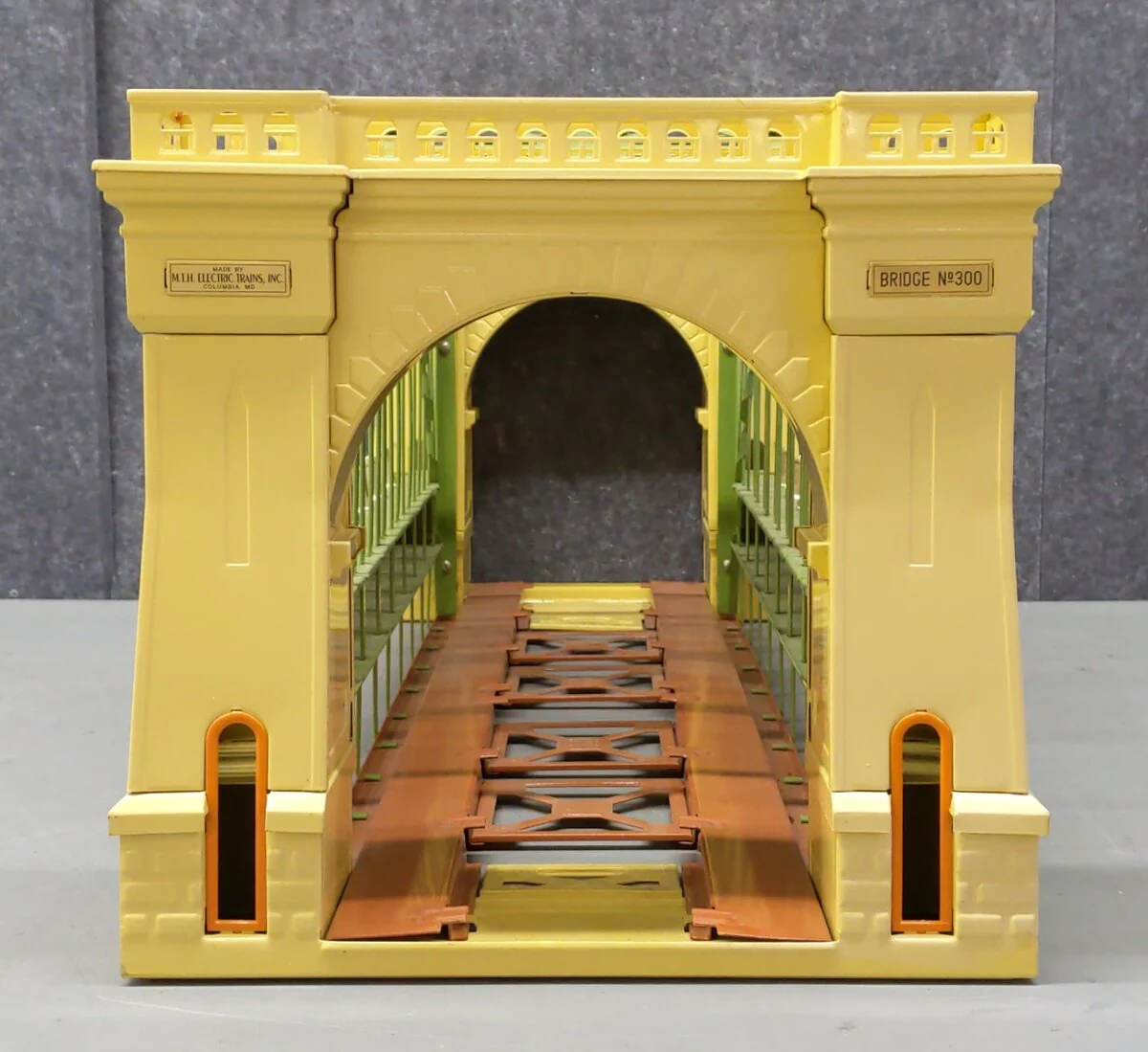 MTH 10-1015 Standard Gauge Large Tinplate Hellgate Bridge #300 EX/Box - Image 3