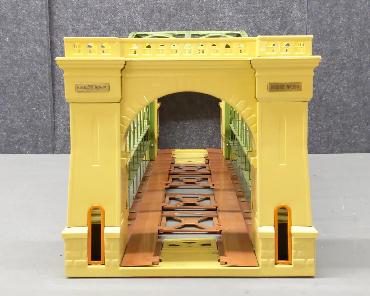 MTH 10-1015 Standard Gauge Large Tinplate Hellgate Bridge #300 EX/Box - Image 4