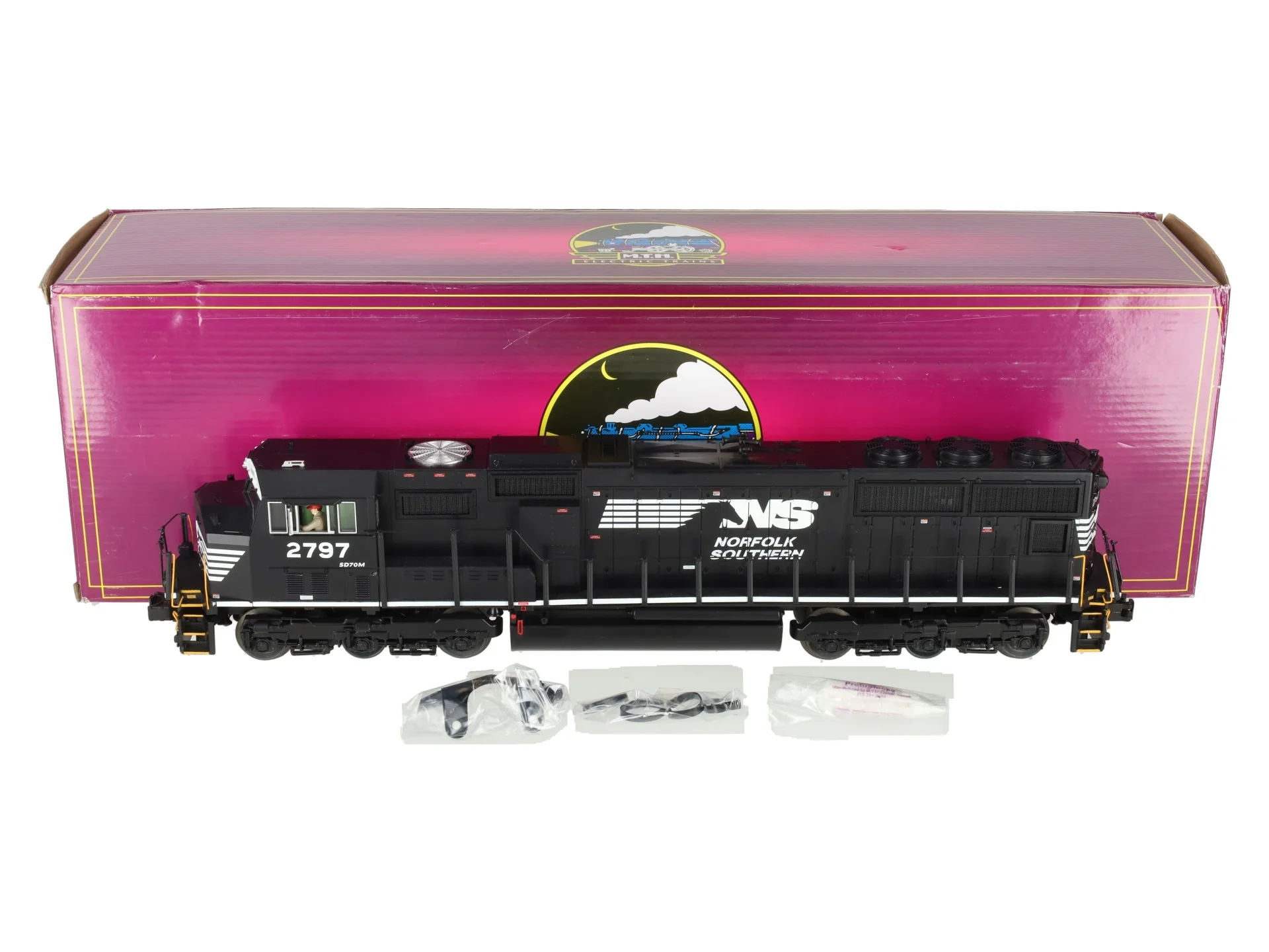 MTH 20-21274-1 Norfolk Southern SD70M Diesel Engine w PS 3.0 #2797 EX/Box