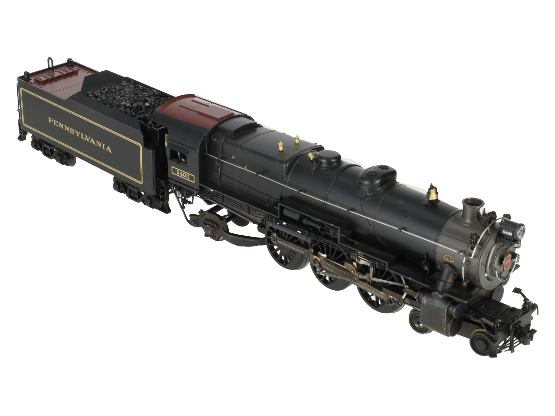 MTH 20-3018S Pennsylvania K-4s Die-Cast Steam Engine & Tender #5400 - 2-Rail VG/Box - Image 11