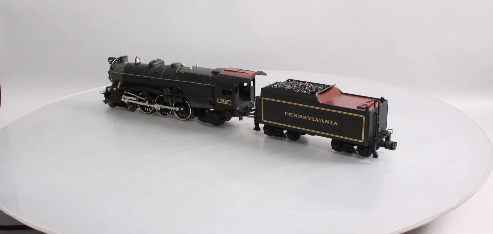 MTH 20-3019-1 O Pennsylvania K4s 4-6-2 Steam Locomotive & Tender #5495 w/PS1 LN/Box - Image 3