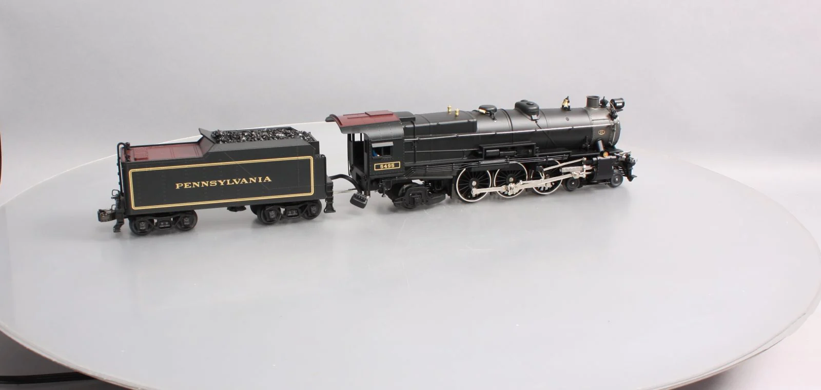 MTH 20-3019-1 O Pennsylvania K4s 4-6-2 Steam Locomotive & Tender #5495 w/PS1 LN/Box - Image 6