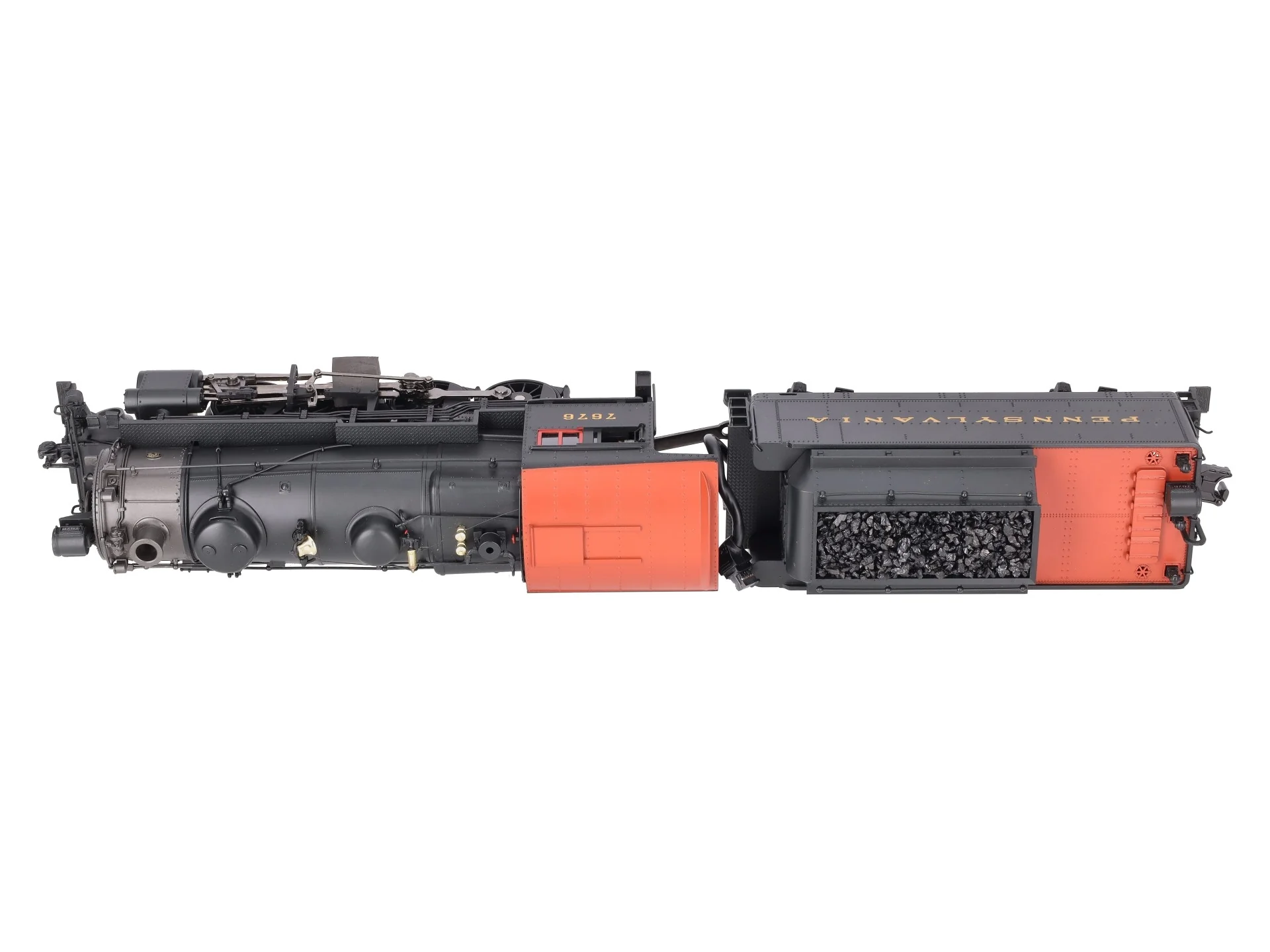 MTH 20-3055-1 O PRR 2-8-0 H10s Consolidation Steam Loco & Tender w/PS2 EX/Box - Image 4