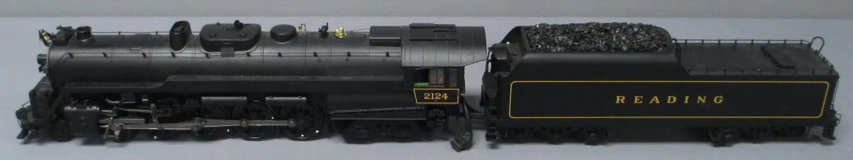 MTH 20-3130-2 O Reading 4-8-4 T-1 Steam Loco & Tender w PS2 #2124 (2Rail) NIB