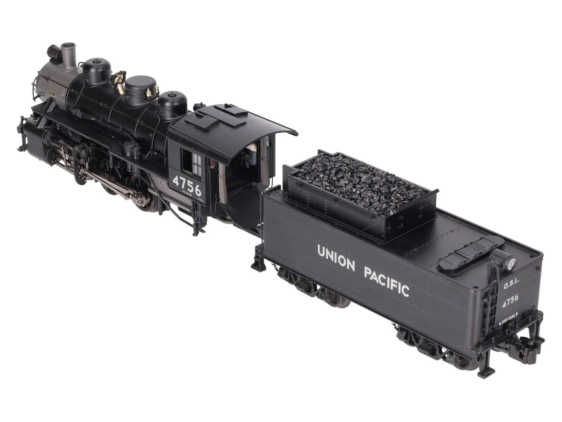 MTH 20-3270-1 O Gauge Union Pacific 0-6-0 USRA Steam Locomotive #4756 w/PS2 LN/Box - Image 9