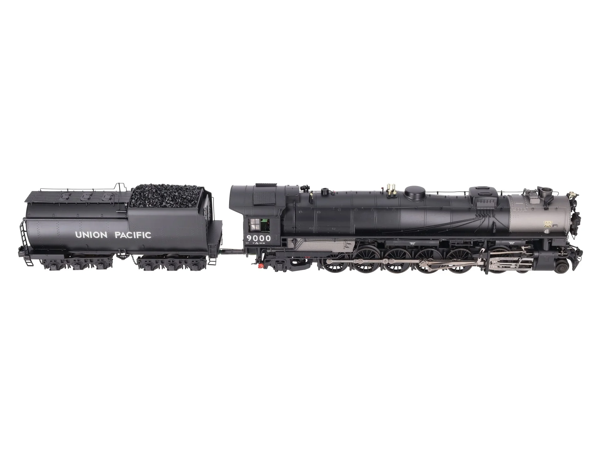 MTH 20-3293-1 Union Pacific 4-12-2 Steam Locomotive & Tender #9000 with PS2 EX/Box - Image 7
