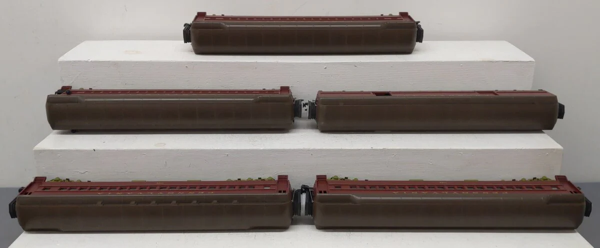 MTH 20-4087 O Pennsylvania 70' Madison Passenger Car Set (Set of 5) EX/Box - Image 4