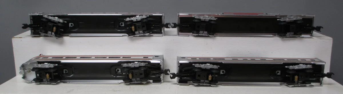 MTH 20-6021 O Santa Fe 60' Aluminum Passenger Car Set (Set of 4) LN/Box - Image 4