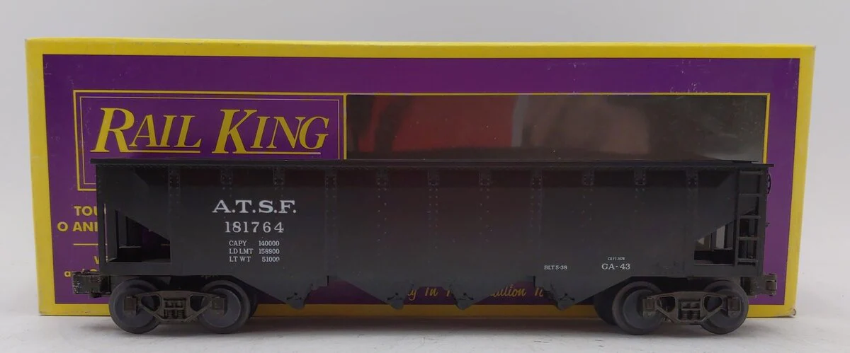MTH 20-7503 Santa Fe 4-Bay Hopper #181764 EX/Box