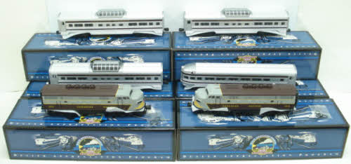 MTH 20-80001 D.A.P. Program 1999 F-3 AA O Gauge Diesel Passenger Train Set w PS1 LN/Box