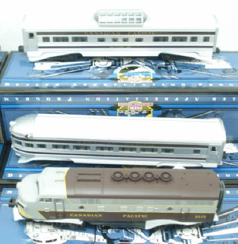 MTH 20-80001 D.A.P. Program 1999 F-3 AA O Gauge Diesel Passenger Train Set w PS1 LN/Box - Image 3