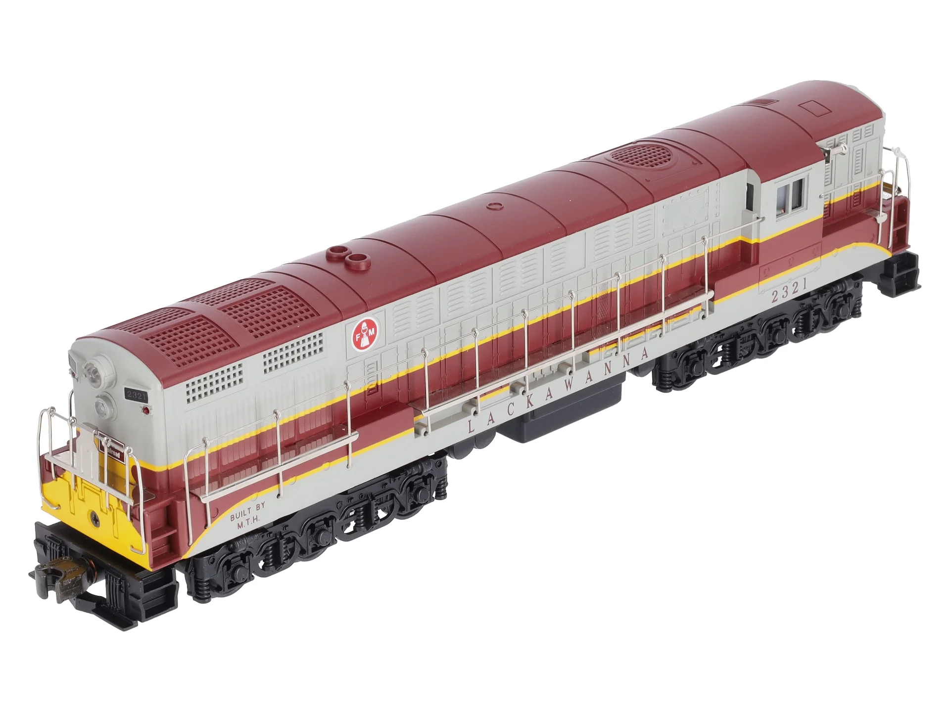 MTH 20-80001D O Gauge Lackawanna FM Diesel Locomotive w/PS1 #2321 LN/Box - Image 9