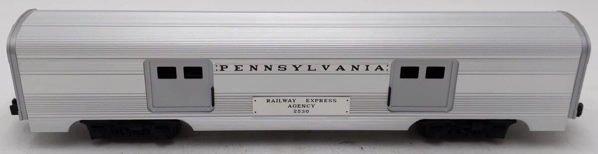 MTH 20-80003D-a PRR Large Door Baggage Car #2530 EX - Image 2