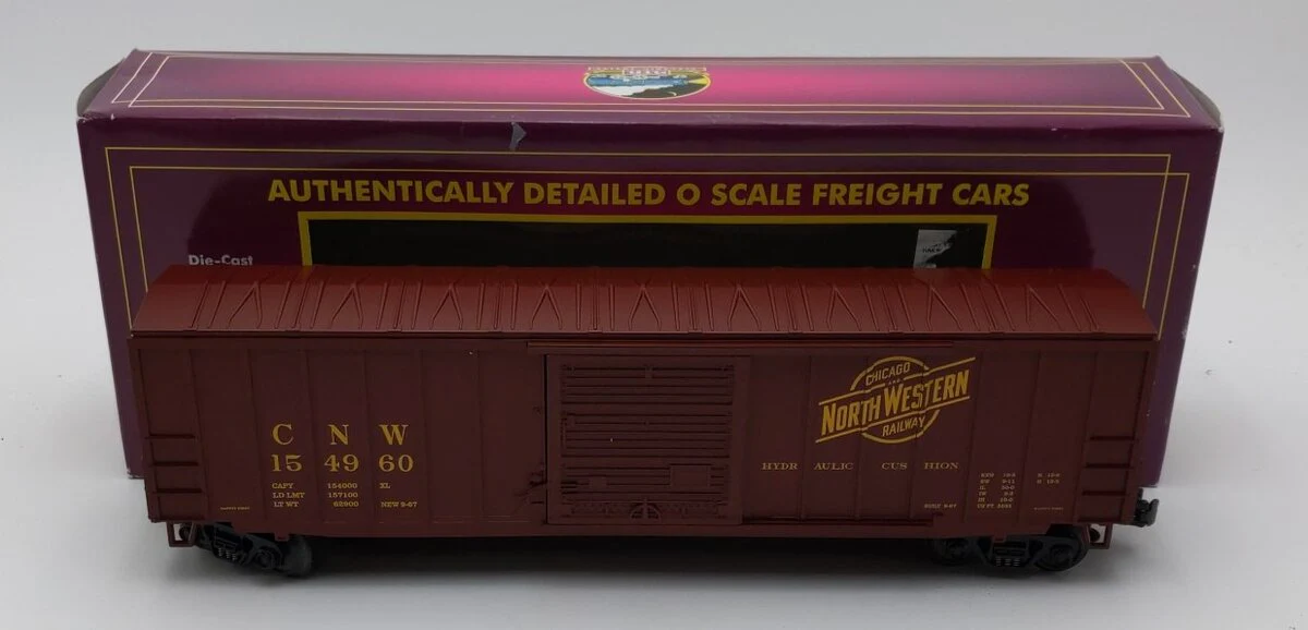 MTH 20-90016E O Gauge Chicago and North Western Boxcar #154960 LN/Box