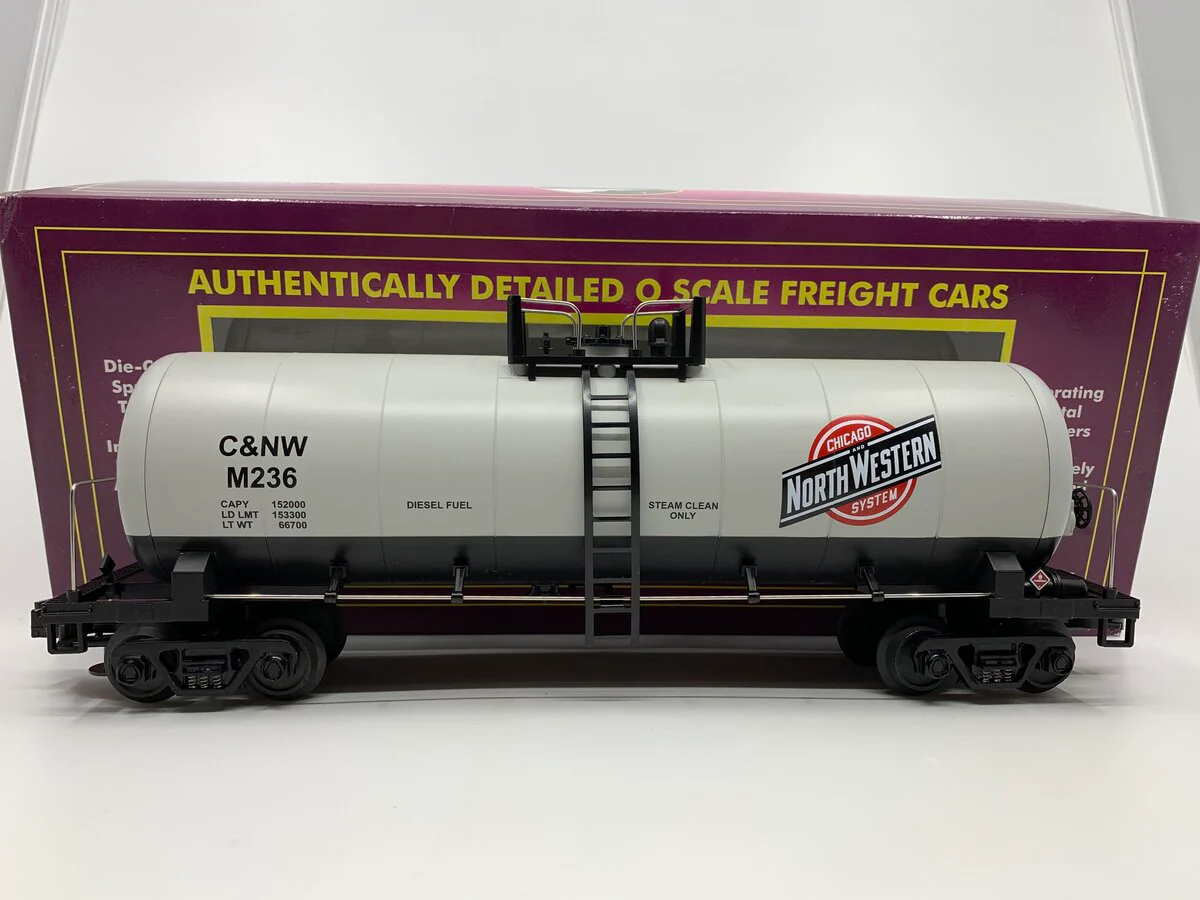 MTH 20-90033B O Gauge Chicago & Northwestern Tank Car #M236 LN/Box - Image 2