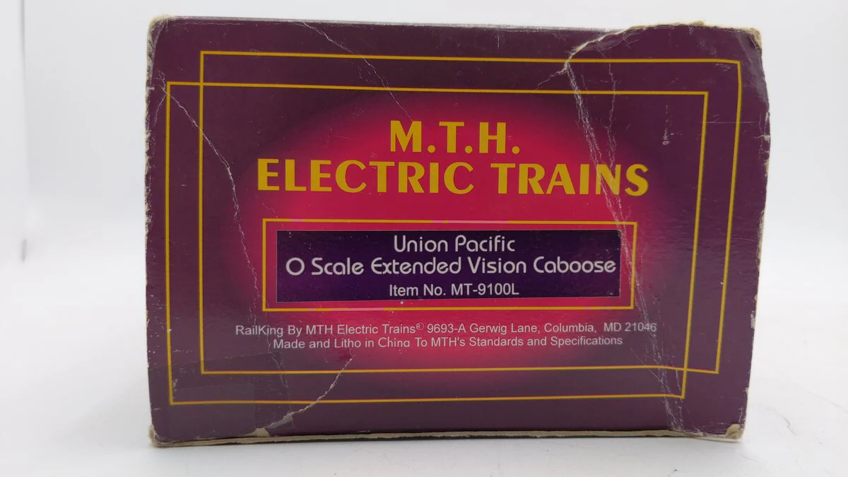 MTH 20-9100 O Gauge Union Pacific Extended Vision Caboose #25214 LN/Box - Image 4