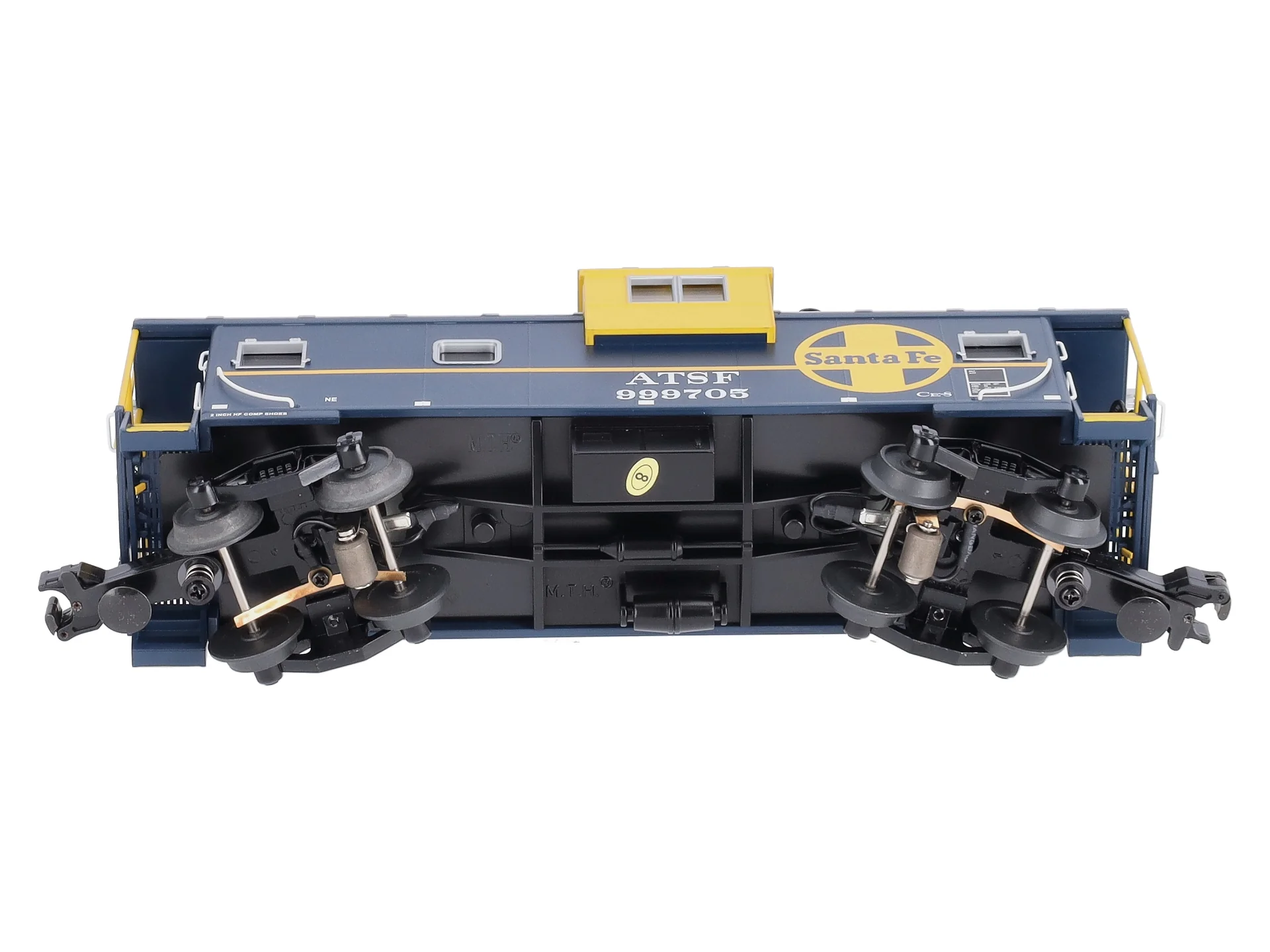 MTH 20-91141 O Santa Fe Extended Vision Caboose LN/Box - Image 10