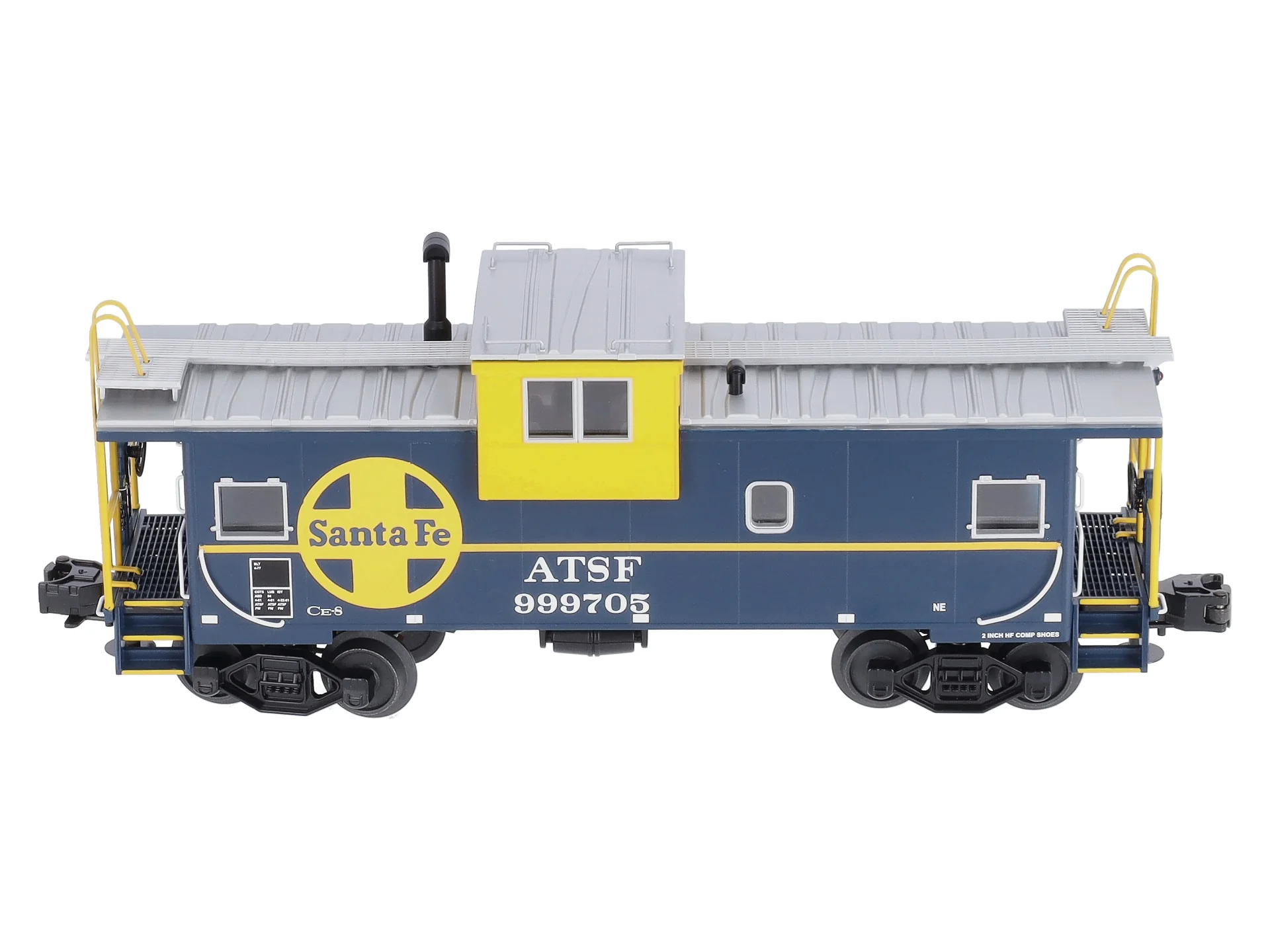 MTH 20-91141 O Santa Fe Extended Vision Caboose LN/Box - Image 2