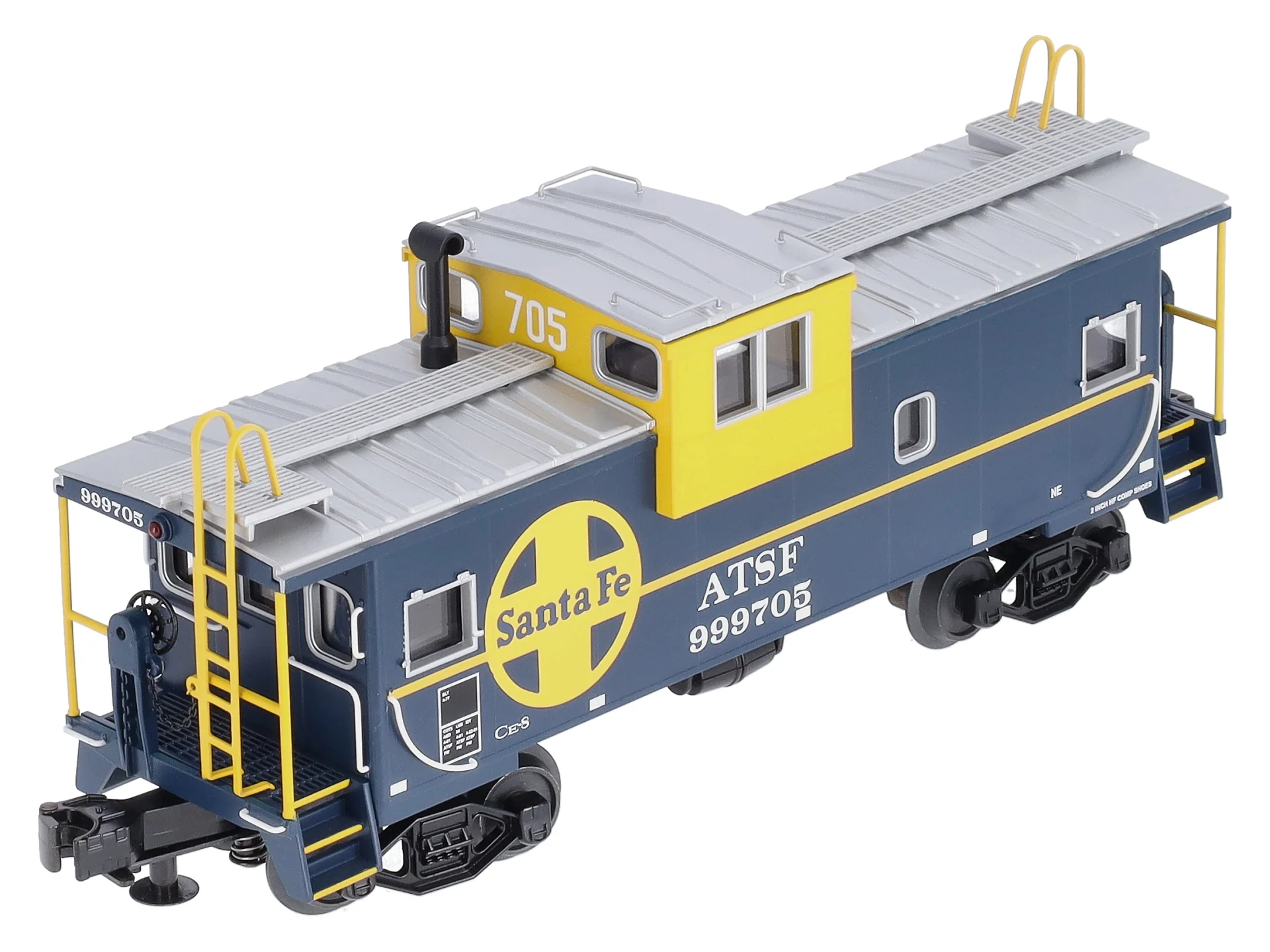 MTH 20-91141 O Santa Fe Extended Vision Caboose LN/Box - Image 7