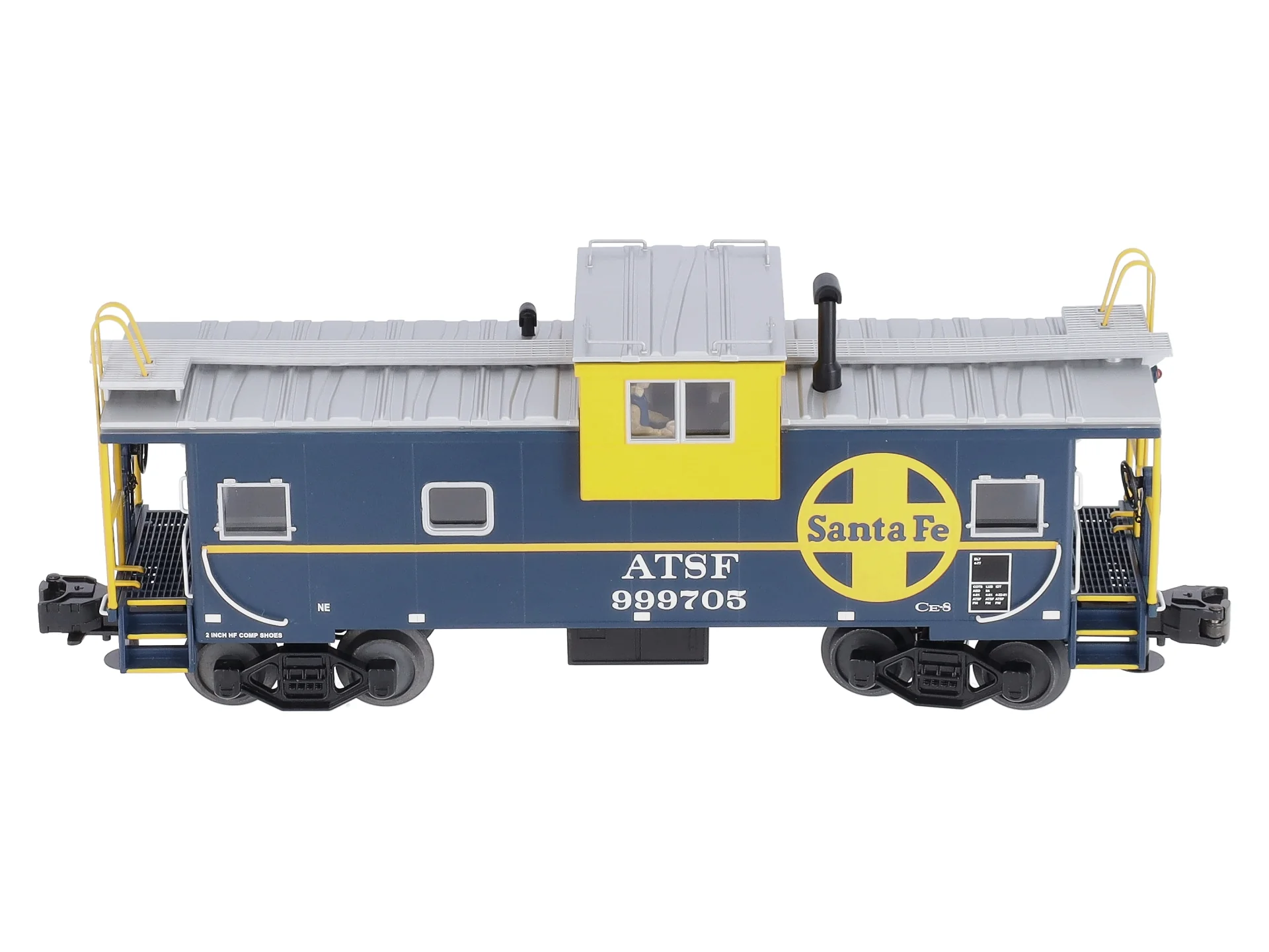 MTH 20-91141 O Santa Fe Extended Vision Caboose LN/Box - Image 8