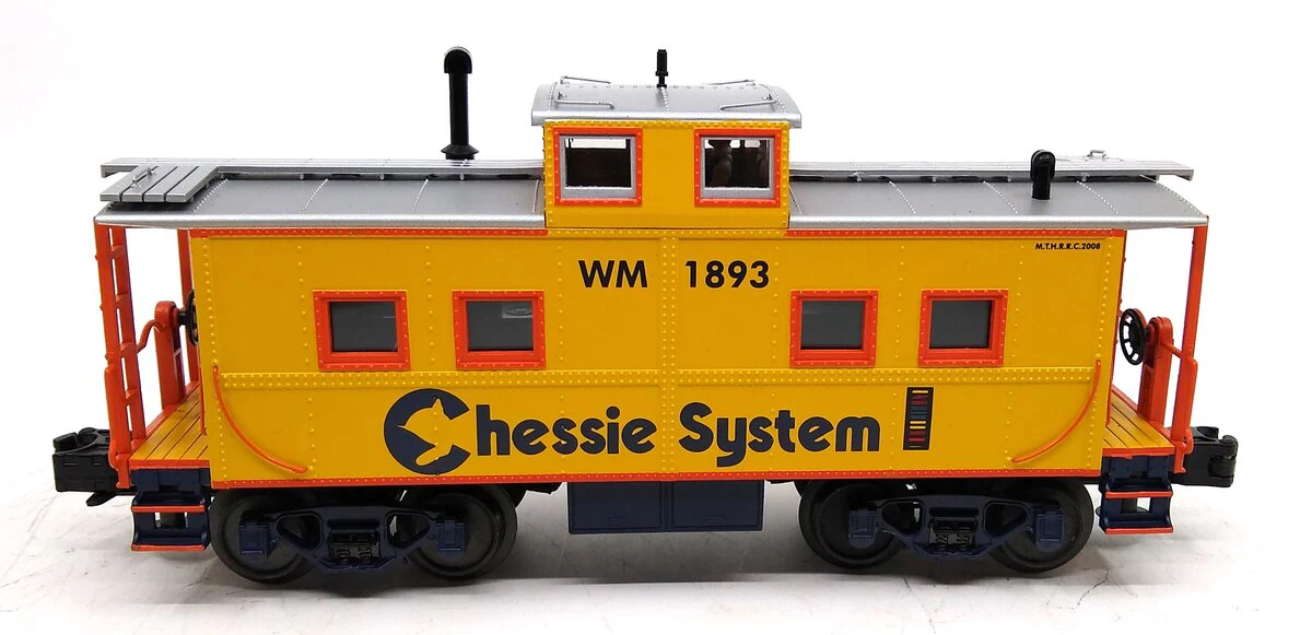 MTH 20-91263 O Gauge WM Chessie MTHRRC-2008 Steel Caboose #1893 LN/Box - Image 2