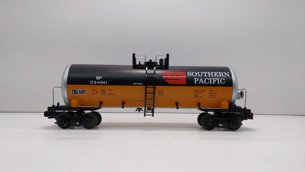 MTH 20-92006 O Gauge Southern Pacific Orange & Black Tank Car #34890 LN/Box - Image 4
