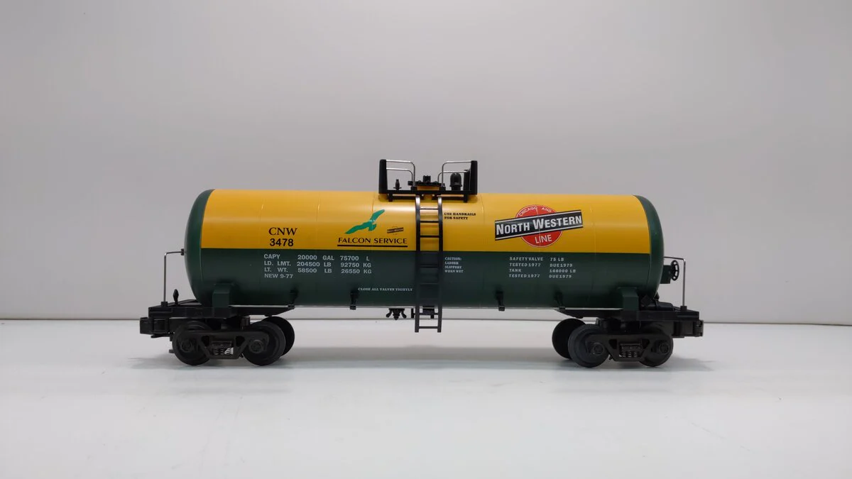 MTH 20-9203 O Gauge Chicago North Western Tank Car #3478 NIB - Image 3