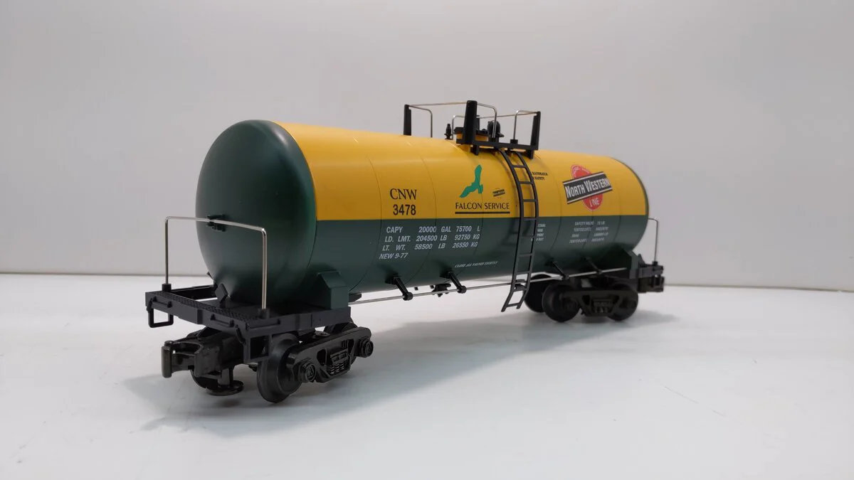 MTH 20-9203 O Gauge Chicago North Western Tank Car #3478 NIB - Image 4