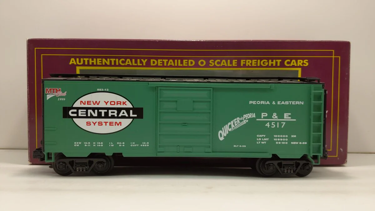 MTH 20-93024 O Gauge New York Central MTHRRC-1999 Box Car #4517 LN/Box - Image 11