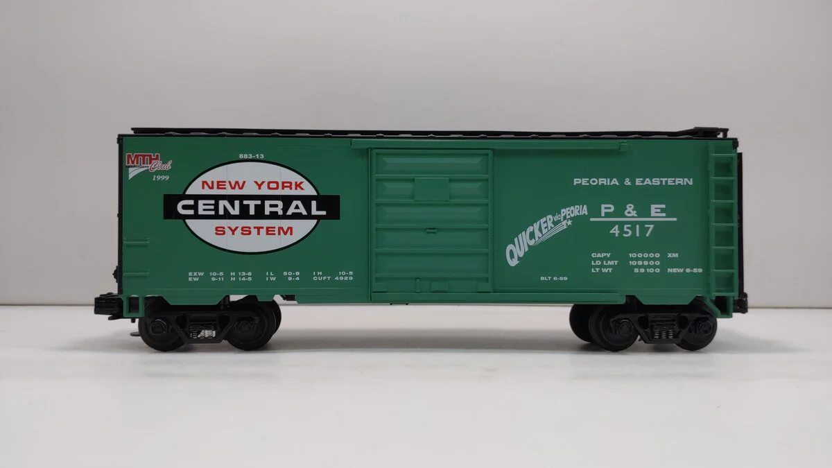 MTH 20-93024 O Gauge New York Central MTHRRC-1999 Box Car #4517 LN/Box - Image 12