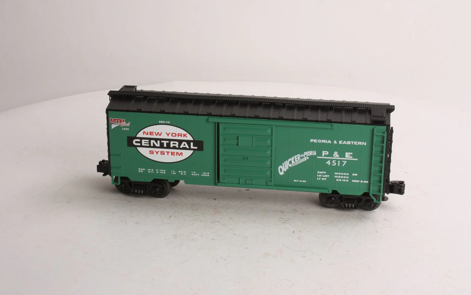 MTH 20-93024 O Gauge New York Central MTHRRC-1999 Box Car #4517 LN/Box - Image 6