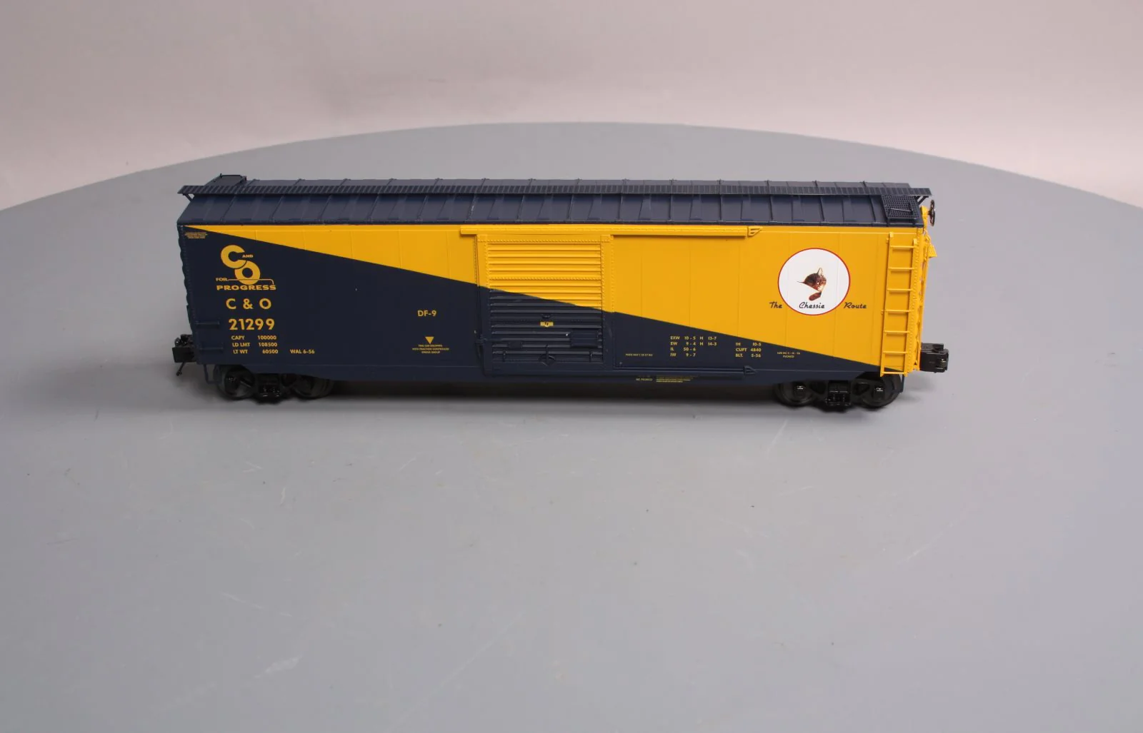 MTH 20-93584 Chesapeake & Ohio 50' PS-1 Box Car w/Youngstown Door #21299 LN/Box - Image 2