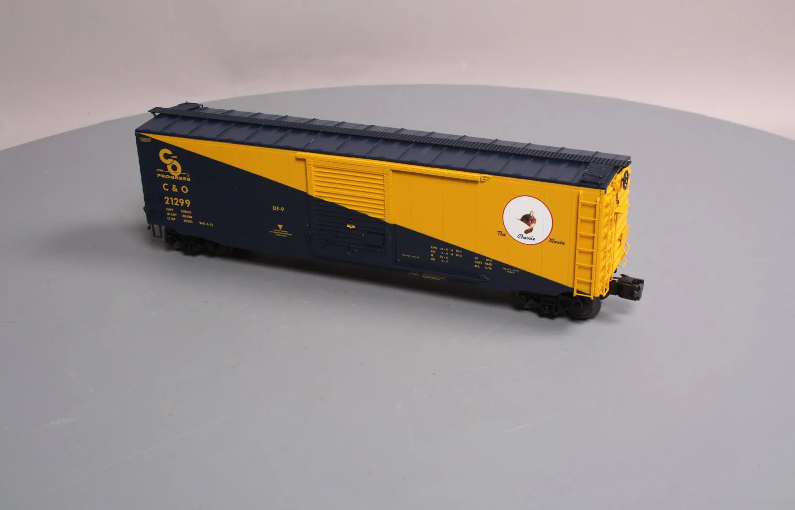 MTH 20-93584 Chesapeake & Ohio 50' PS-1 Box Car w/Youngstown Door #21299 LN/Box - Image 3