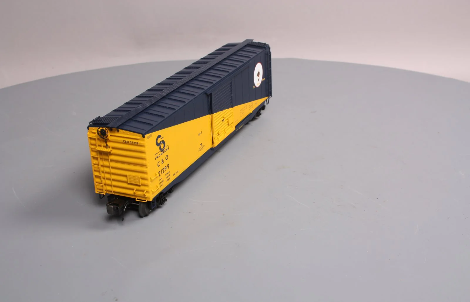 MTH 20-93584 Chesapeake & Ohio 50' PS-1 Box Car w/Youngstown Door #21299 LN/Box - Image 5