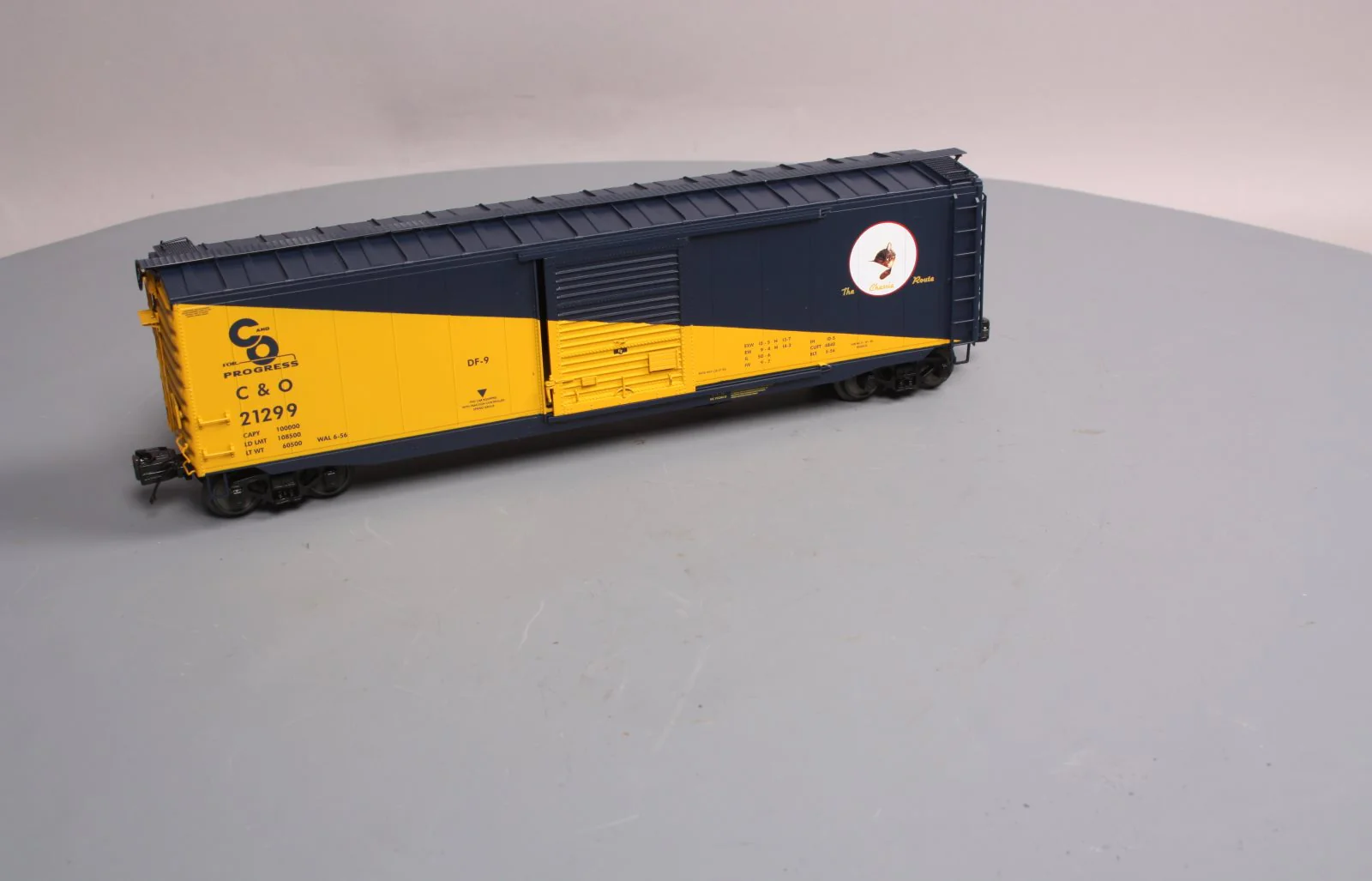 MTH 20-93584 Chesapeake & Ohio 50' PS-1 Box Car w/Youngstown Door #21299 LN/Box - Image 6