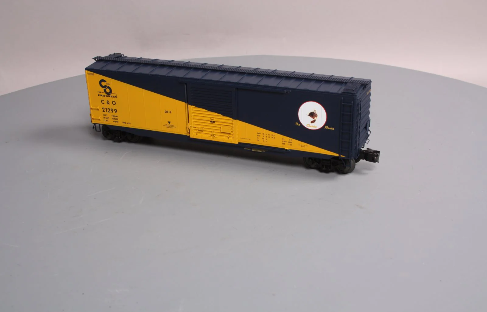 MTH 20-93584 Chesapeake & Ohio 50' PS-1 Box Car w/Youngstown Door #21299 LN/Box - Image 7