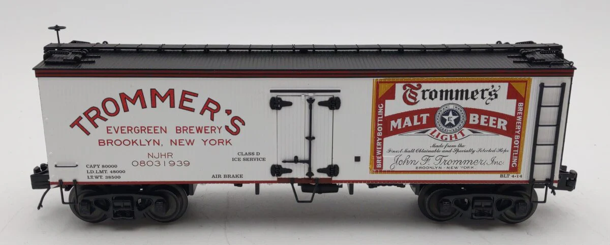 MTH 20-94659 O NJHR Trommer's Brewery 36' Woodside Reefer #08031939 LN/Box - Image 2